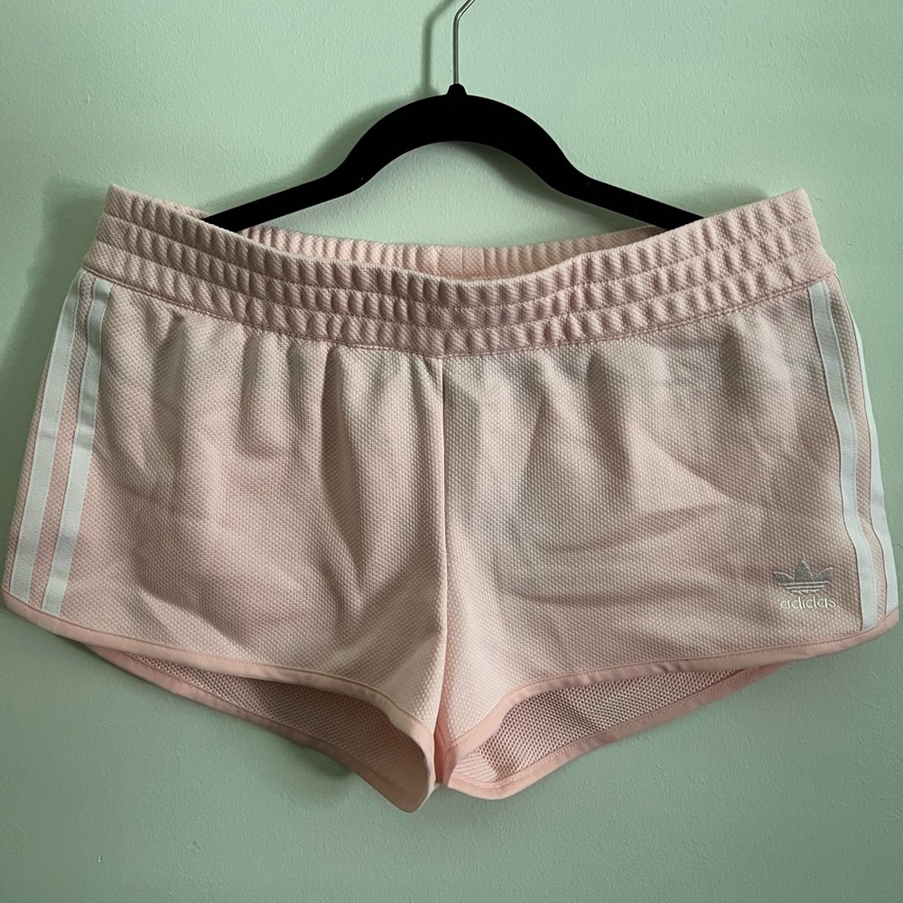 Adidas pink shorts